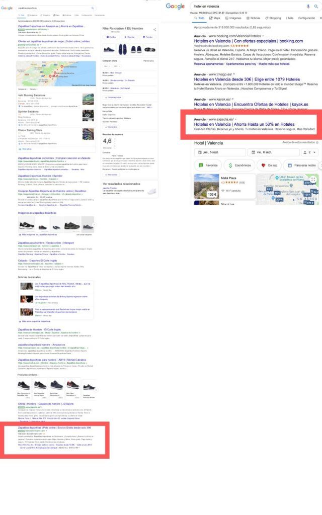 Posición Media de Google Ads