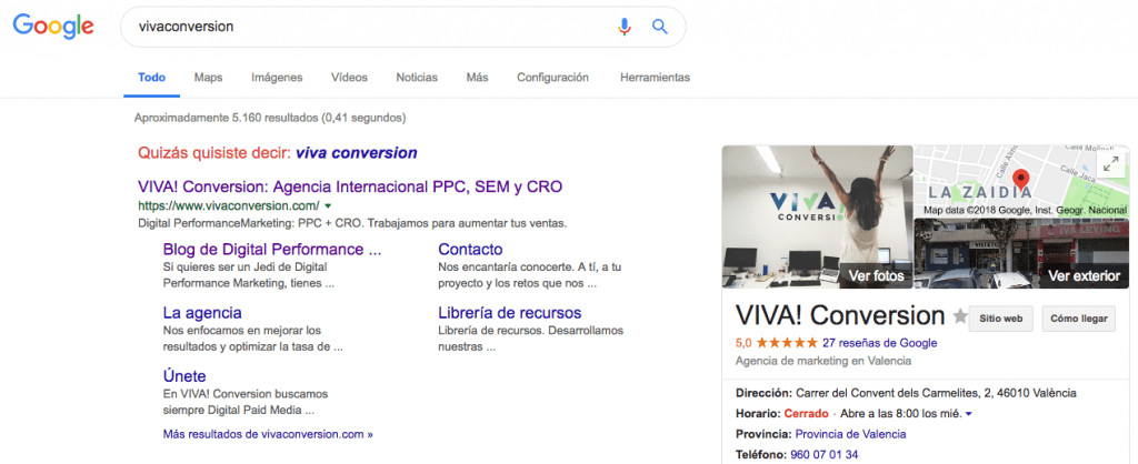 Reseñas de clientes en Google de VIVA! Conversion