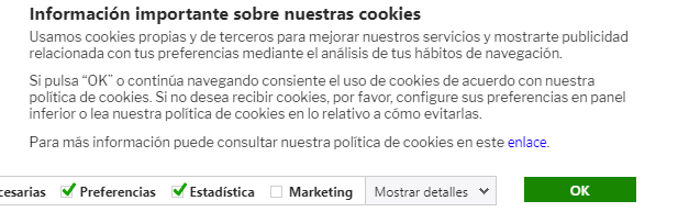 Error Analytics Cookies