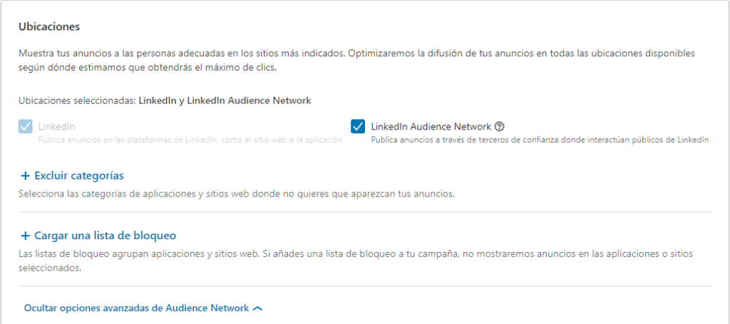 Audience Network - LinkedIn Ads